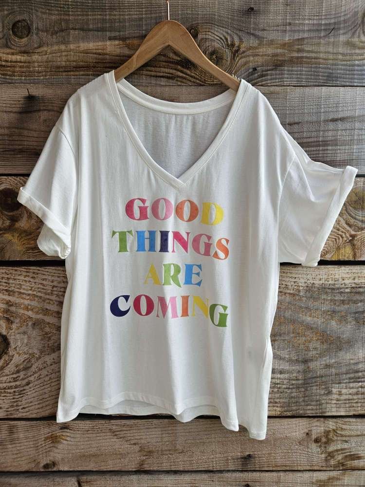 Tee-shirt réf Crème