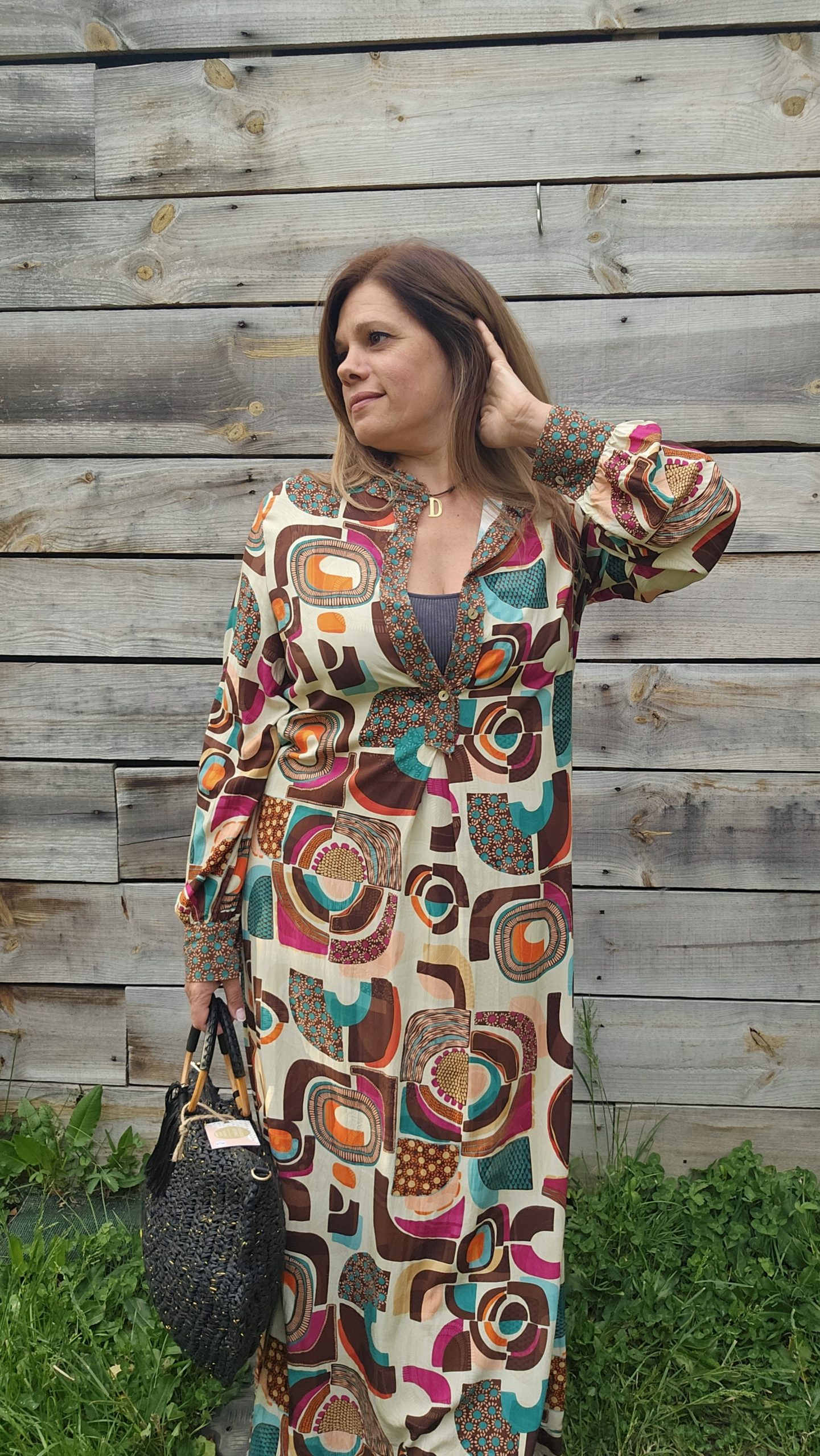 robe Banditas réf Lamp Geometrico