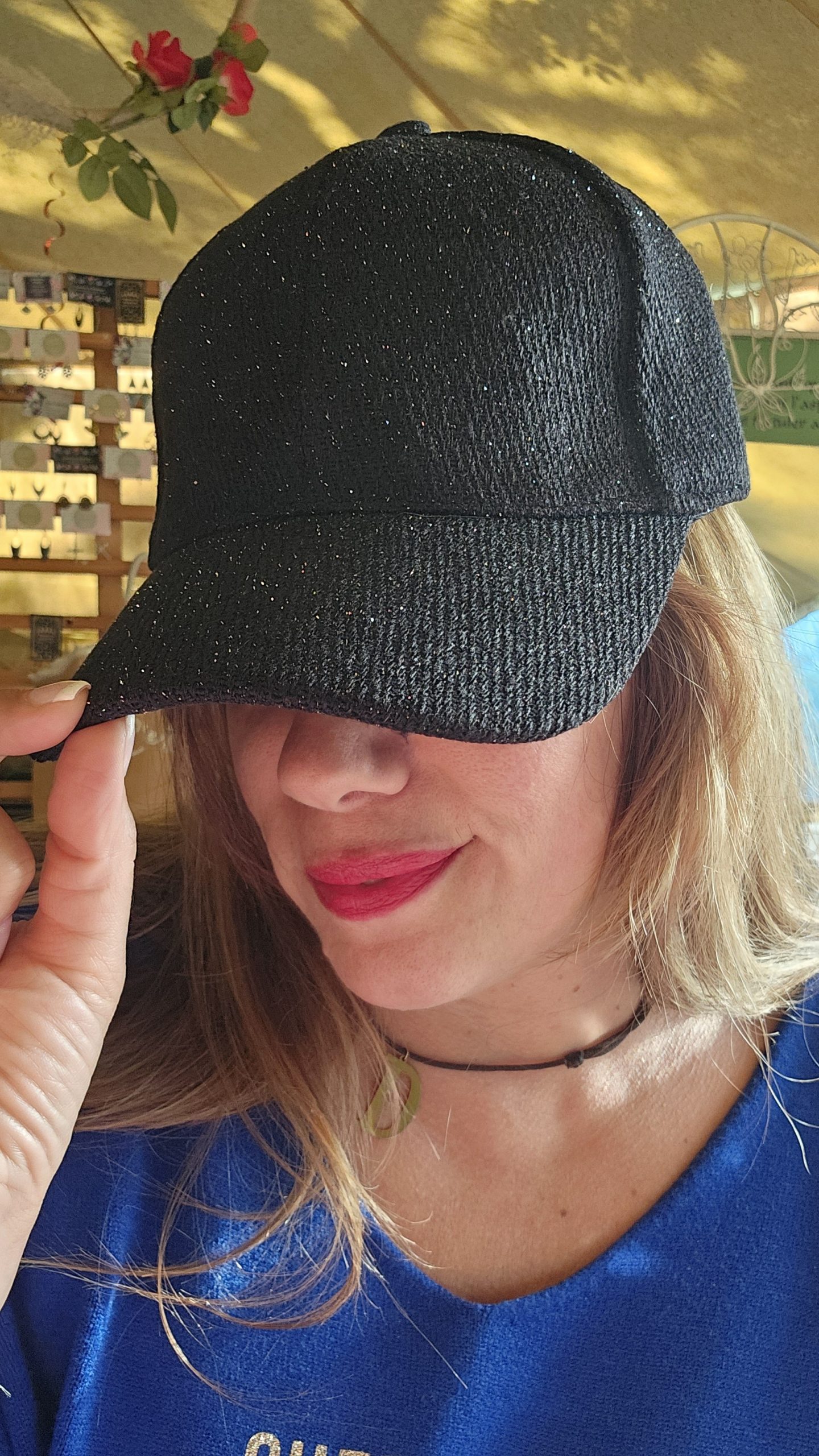 Casquette paillettes ref Mar