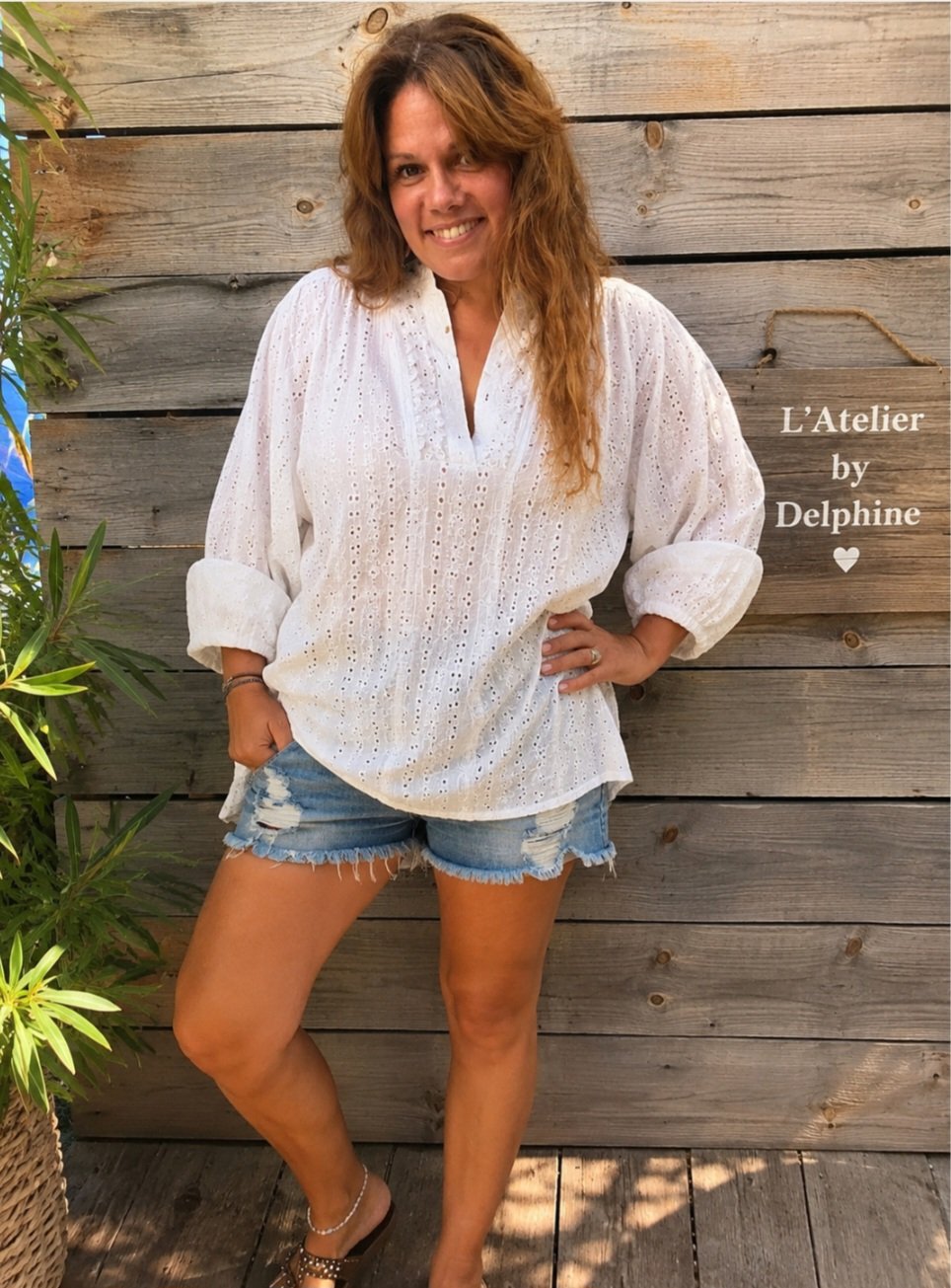 blouse Banditas réf Vigne