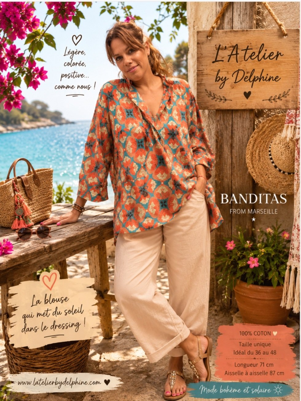 Blouse Banditas réf Ponticelli Pistillo