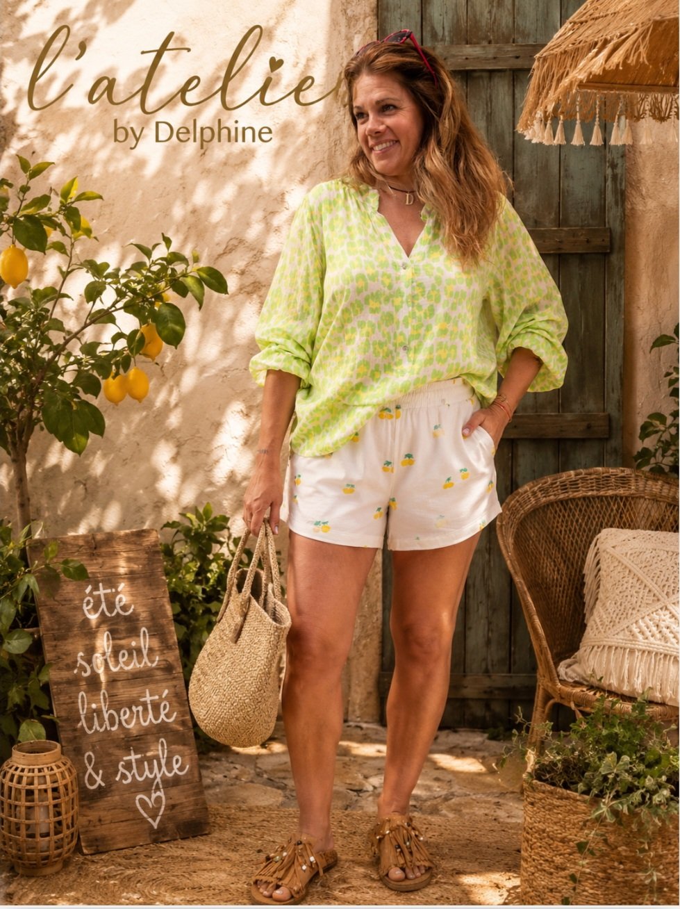 Chemise Gaze de coton réf Baptistine