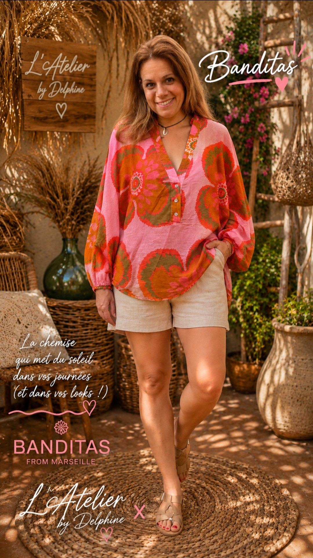 chemise Banditas réf Cocotero Craft