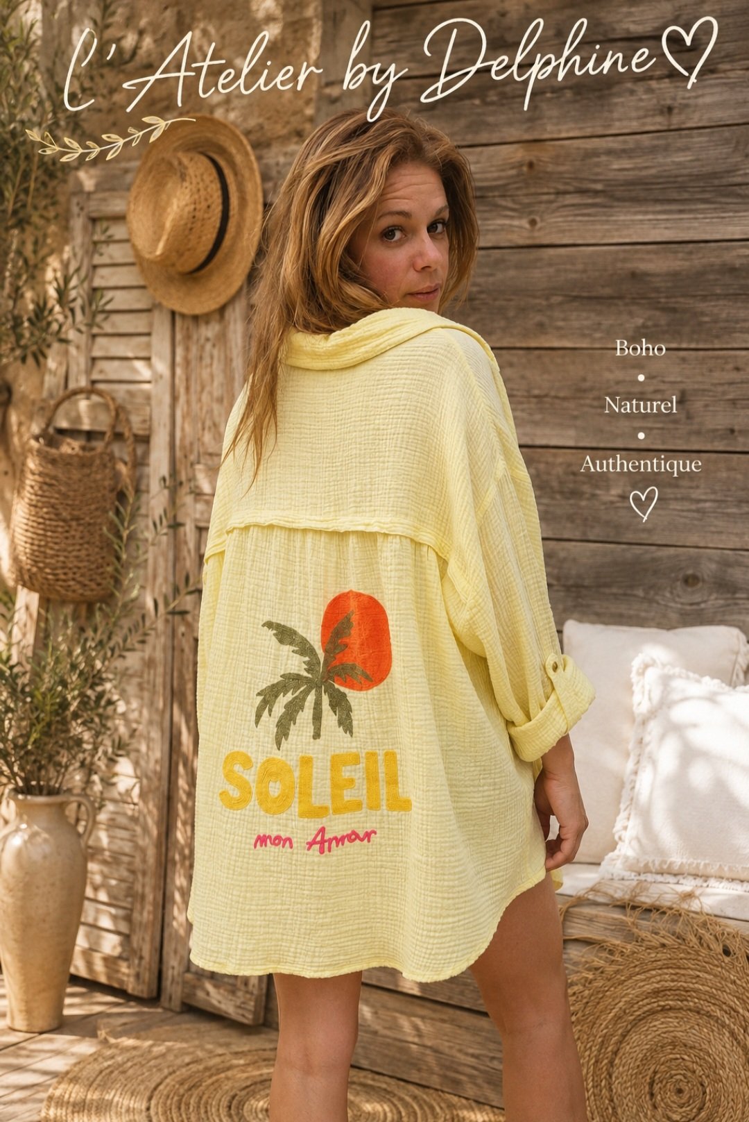Chemise Gaze de Coton réf Clarisse