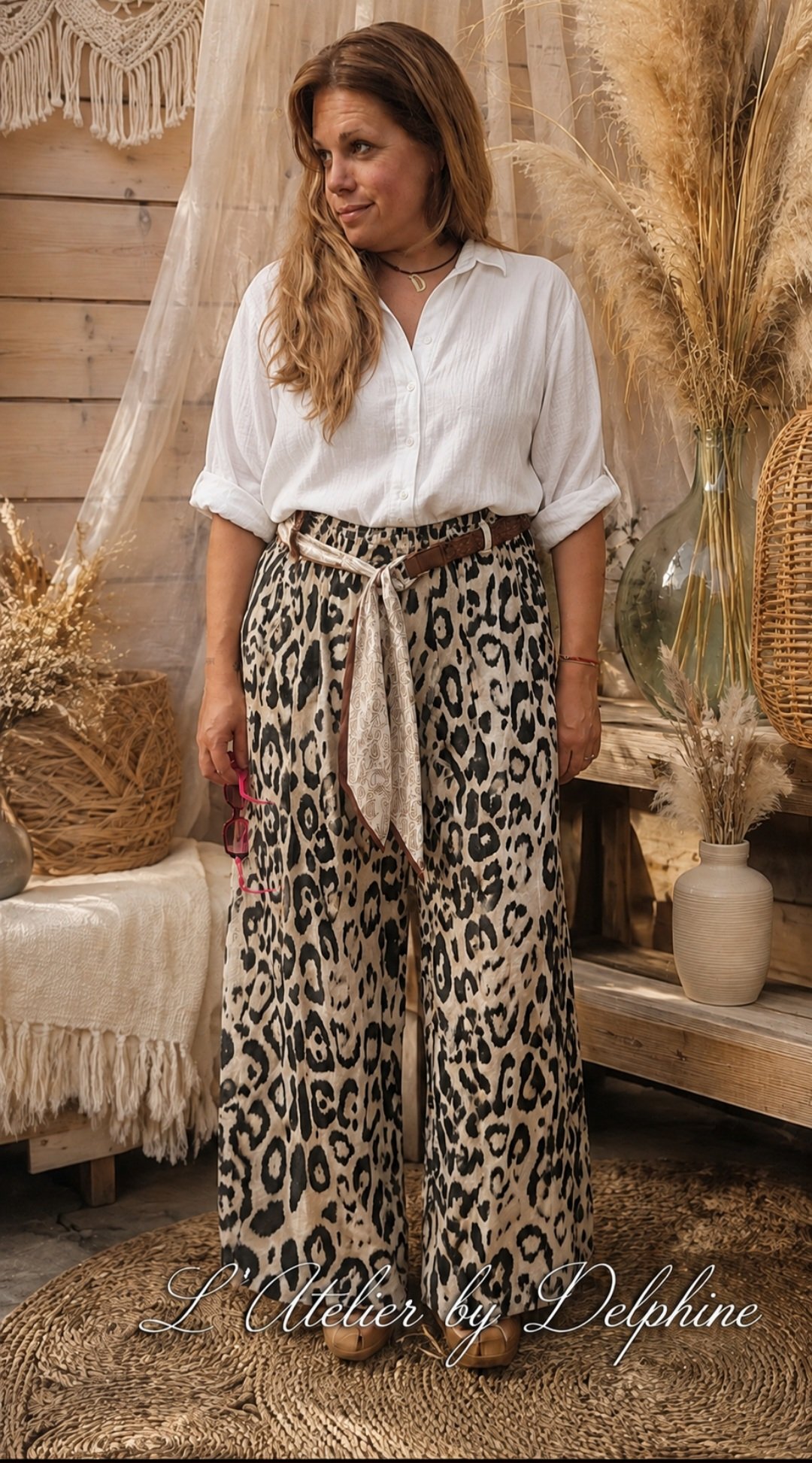 Pantalon en lin réf Cassandre