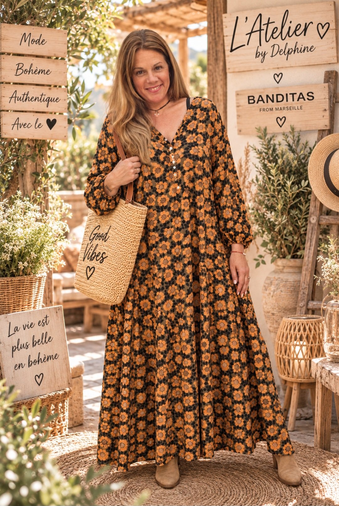 Robe Banditas réf Kerman Ocrea