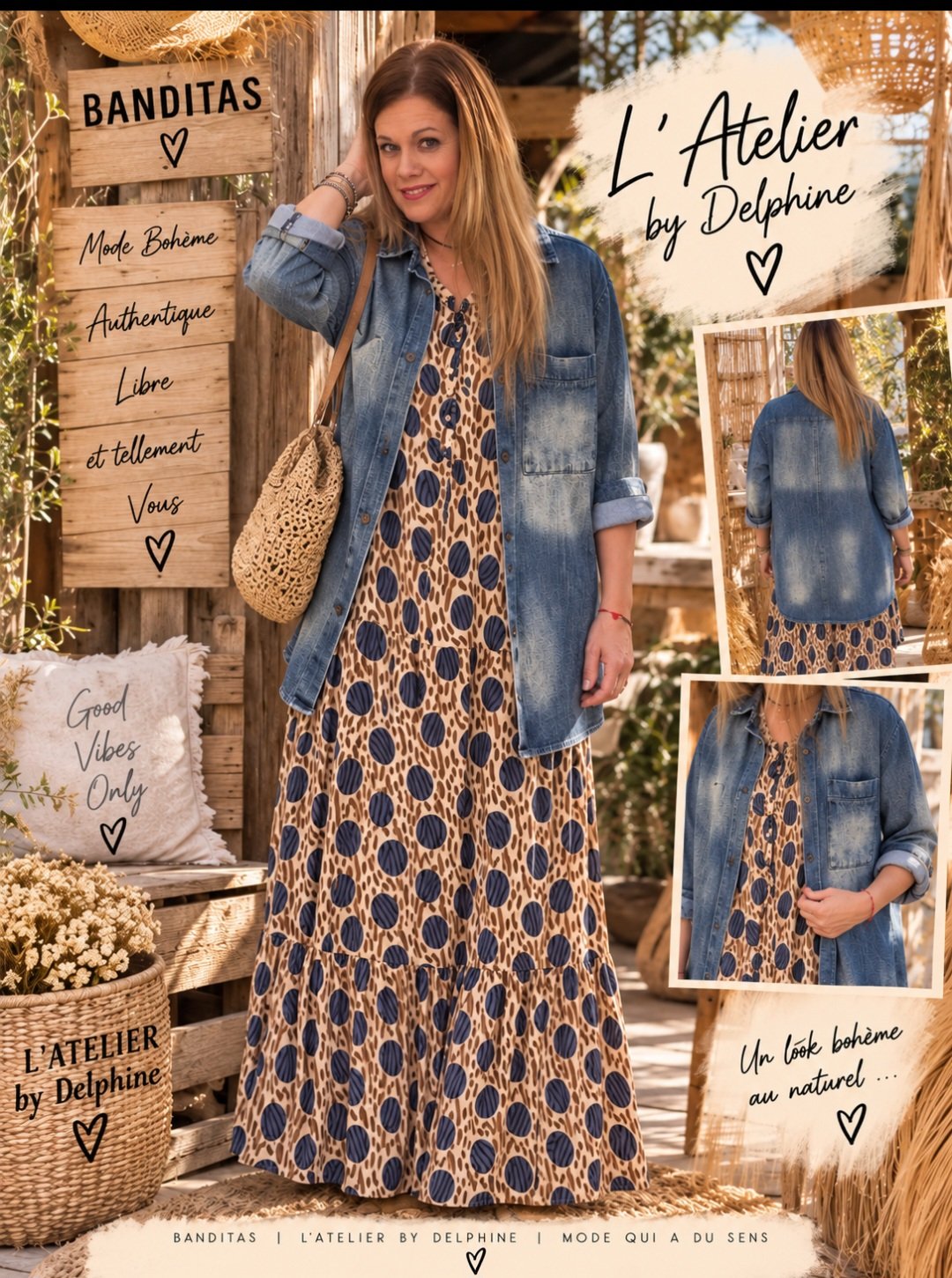 Veste en Jean Banditas réf Pinone