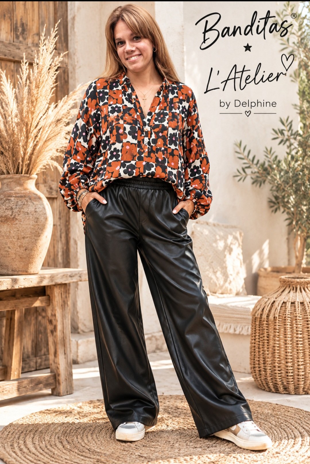 Blouse réf Cocotero Rust